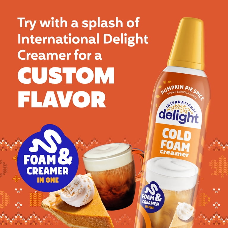 International Delight Pumpkin Pie Spice Cold Foam Coffee Creamer