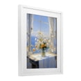 thumbnail image 2 of Stupell Industries Coastal Floral Window View of Sea White Framed Print Under Glass, 17 x 21, by Creative Studio, 2 of 8