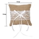 thumbnail image 5 of Canasta de de de Arpillera Elegante Lamentable Y Almohada de de para Boda, 5 of 9
