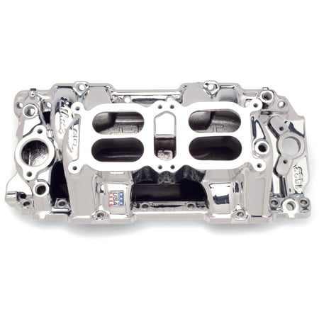Air Gap Dual Quad Manifold - Edelbrock 75224 RPM Air Gap Dual-Quad Intake Manifold