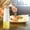 White, variant on Automatic Opening Glass Oil Dispenser Bottle with Gravity Lid for Kitchen Cooking Oil Vinegar and Soy Sauce Drip Free Design White