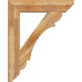 thumbnail image 3 of Ekena Millwork 6"W x 34"D x 42"H Olympic Slat Rough Sawn Bracket, Western Red Cedar, 3 of 4