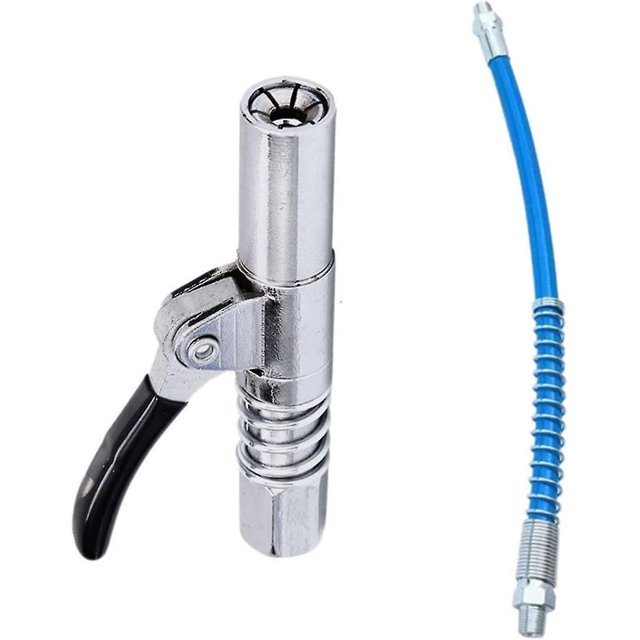 Boquilla de pistola Acoplador G para pistola engrasadora Acoplamiento para pistola engrasadora con asas Adaptador para pistola engrasadora para engrasador con engrasador Fácil de colocar