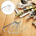thumbnail image 4 of Durable Silver Steel Hex Key Wrench Set for Bike Repair and Garage Use, Portable, 8 Pieces, 4 of 8