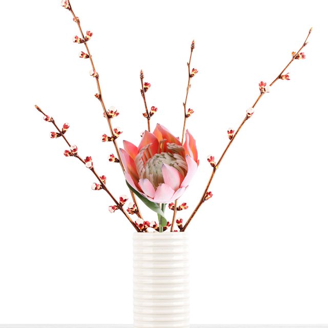 unbranded Ramo De Flores Artificiales Cynaroides Multicolor Para De Mesas Y Celebraciones