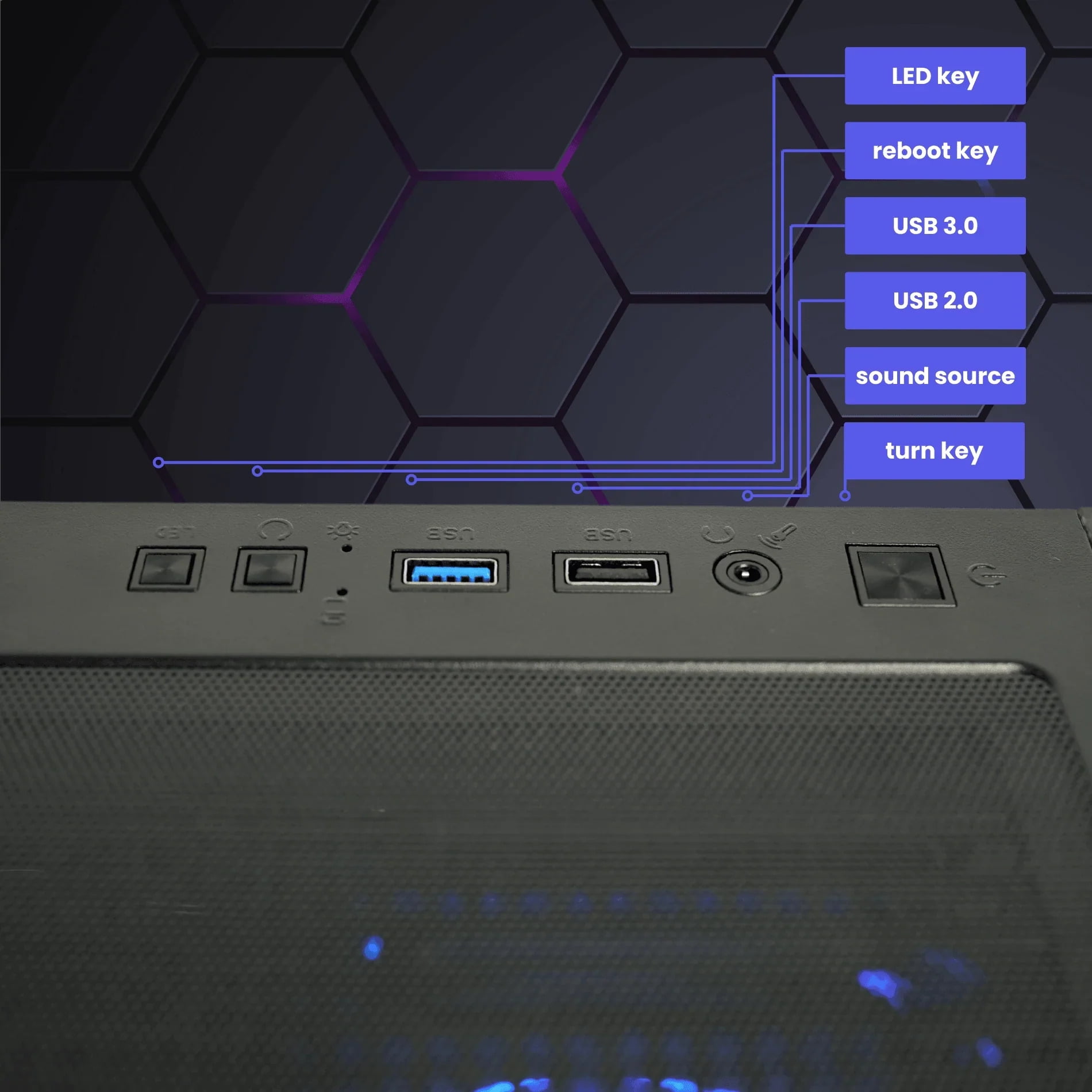 Hyper Cyber Rage Y | Intel Core i9 14900K | NVIDIA GeForce RTX 4070 SUPER | Gaming PC
