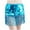 B_ Sky Blue, variant on SMihono Sequin Skirt for Women Sparkly Fringe Sexy Cut Out Eyelet Dance Skirts Cosplay Triangle Mini Rave Costume Pink 4-10