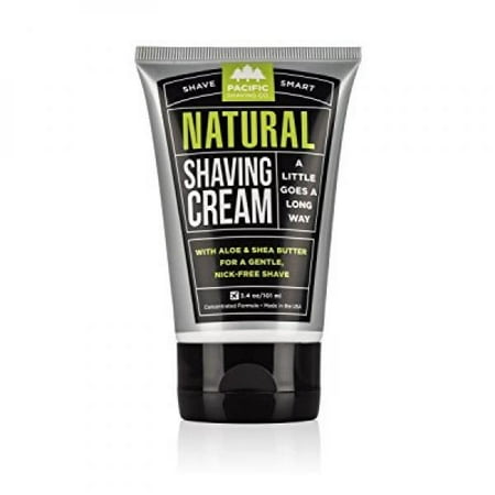 Shave 4.2 Ounce Splash - Pacific Shaving Company Natural Shaving Cream, 3.4 Ounce