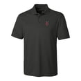 thumbnail image 2 of Men's Cutter & Buck  Gray Indianapolis Indians  Clique Ice Pique Tech Polo, 2 of 3