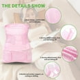 thumbnail image 6 of 2 in 1 Postpartum Belly Band Wrap(Pink), C-Section Support Belt, Post Partum Support Recovery Waist/Pelvis Belt, Belly Band Binder Girdle Stomach L, 6 of 7