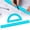 Blue, variant on Ruler and Protractor Set, Drawing and Geometry Stationery, Geometry Set for Home Classroom Studonts Teachers Architects, Blue