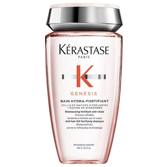 KERASTASE GENESIS Shampoo Bain Hydra Fortifiant Fortificante Previene la Caida del Cabello Fragil y Quebradizo Contiene 250ml