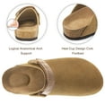 thumbnail image 4 of Ecetana Women's Mules & Clogs Suede Closed Toe Sandals Slip On Flats Sandals with Hook Loop, 4 of 5