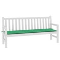 thumbnail image 3 of vidaXL Garden Bench Cushion Green 70.9"x19.7"x1.2", 3 of 6