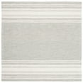thumbnail image 4 of SAFAVIEH Metro Caylee Striped Area Rug, Sage/Ivory, 6' x 9', 4 of 8