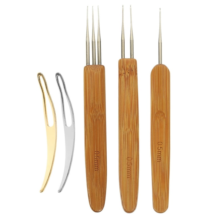 NUOLUX Crochet Needle Hair Dreadlocks Hook Dreadlock Toolweaving Tools Hooks Loc Interlocking Crocheting Dreads Braidneedles