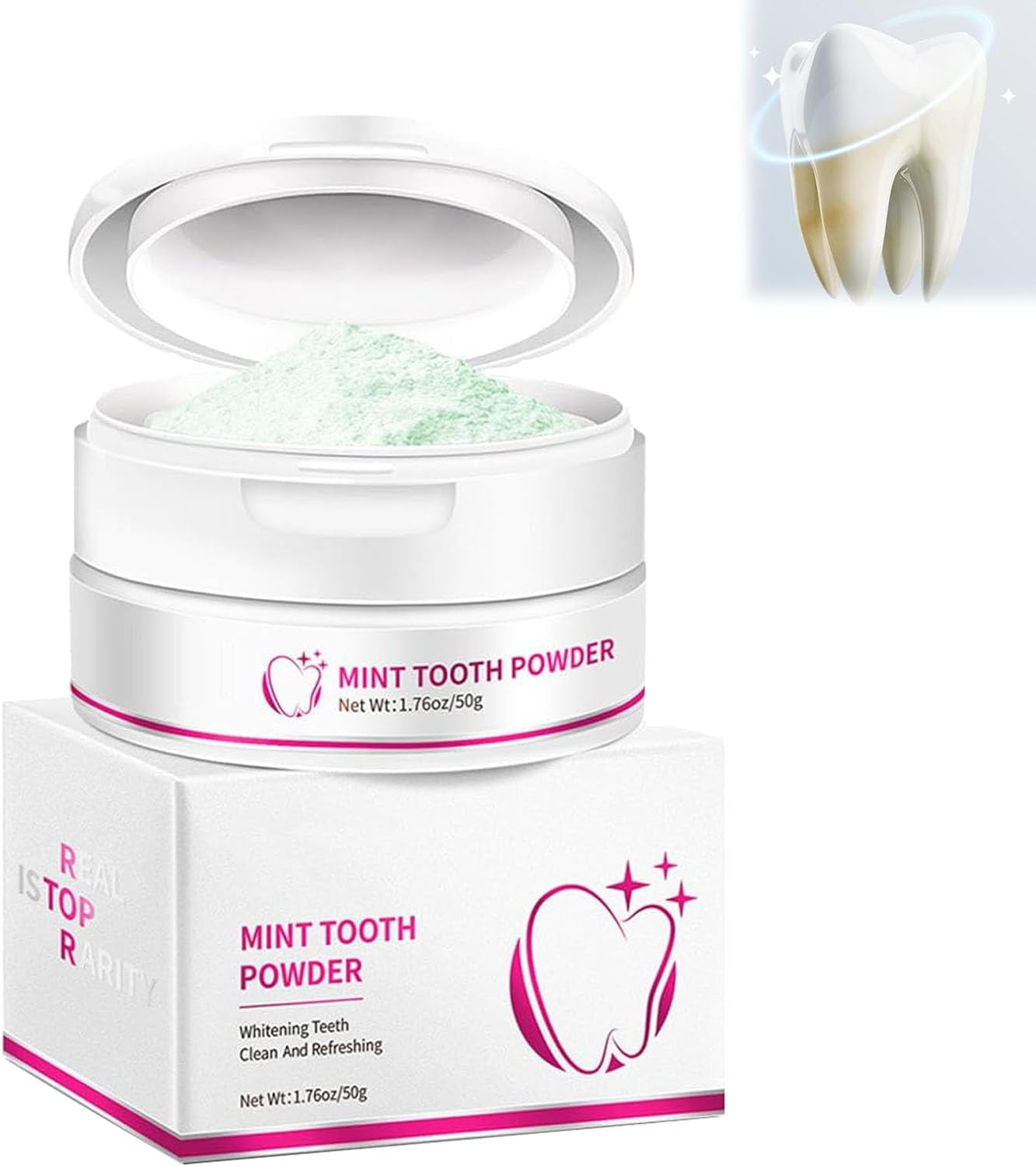 Tooth Cleaning Powder, Smile Powder, Toothpaste Powder Teeth