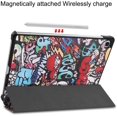 thumbnail image 5 of Smart Case for Galaxy Tab S6 Lite, Ratesell Lightweight Smart Trifold Stand Case Cover with Auto Sleep/Wake for Samsung, 5 of 5