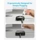 thumbnail image 4 of Anker Regleta de enchufe plano 300J, regleta USB C, regleta de alimentación ultra delgada 10 en 1 con 6 CA, 2 puertos USB A y 2 puertos USB C, cable de extensión de 5 pies, estación de carga de escrit, 4 of 5