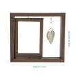 thumbnail image 4 of Rotating Picture Frame Gift for Grandpa Desktop Wooden Double-sided Photo Frame, 4 of 8