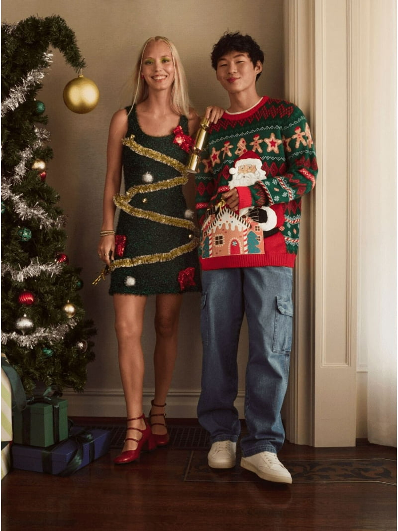 white christmas dresses Tinsel Dress main image 1