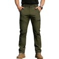 thumbnail image 2 of ThriftyPlait Men Multi Pocket Cargo Pants Casual Straight Leg Stretch Work Trousers Fashion Durable Outdoor Hiking Daily Utility Pants, 2 of 6