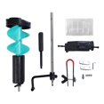 thumbnail image 2 of Ice Fishing Auger, Easy Control Electric Ice Auger  Tensile with Extension Rod for Shallow Water, 2 of 7