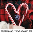 thumbnail image 4 of MasteelfCA 100 25mm Christmas Wooden Buttons Snowflake Buttons Snowflake Decorative Embellishment Accessory Buttons, 4 of 8