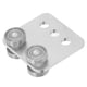 thumbnail image 4 of Conjunto de carro Puerta corrediza de 4 ruedas con rodamientos de bolas de alto rendimiento Accesorio de rodamiento, 4 of 15