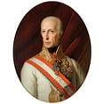 thumbnail image 3 of Ferdinand Georg Waldmüller 19x24 Black Modern Framed Museum Art Print Titled - Kaiser Franz I (1827), 3 of 5