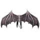 thumbnail image 1 of Cateissary Alas del diablo decoración demonio Cosplay ala conveniente Halloween mascarada carnaval accesorios fiestas Festival Kits de decoración para fiestas Negro, 1 of 6
