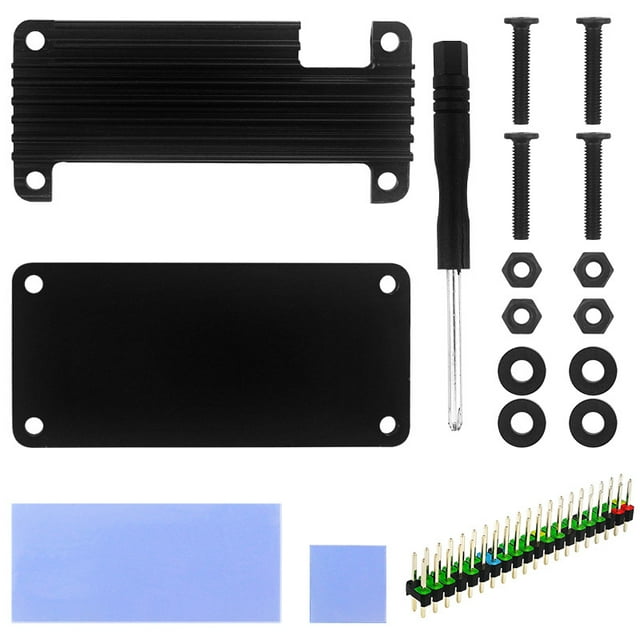 Caja de refrigeración universal Kit de carcasa de aleación de aluminio para Raspberry Pi Zero 2W Ndcxsfigh Para estrenar