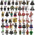 thumbnail image 2 of Superman Negro Adam Batman Liga De La Justicia Serie Aquaman Minifiguras Bloques De Construcción Juguetes Figuras, 2 of 4
