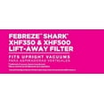 thumbnail image 3 of Febreze Spring & Renewal Scent SHARK XHF350 & XHF500 Vacuum Filter, 1 CT, 2615, 3 of 5