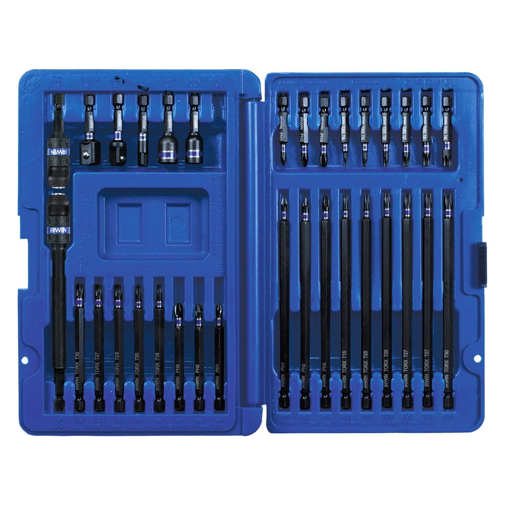 IRWIN 1840391 34Piece Impact Automotive Screwdriver Bit Set