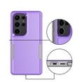 thumbnail image 3 of For Samsung Galaxy S25 Ultra Phone Case, Ebizware Shockproof Case Military Grade Heavy Duty Full Body Protection Rugged Cover for Galaxy S25 Ultra, Purple, 3 of 5