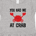thumbnail image 4 of Inktastic Funny Crab Gift Girls Toddler Dress, 4 of 5