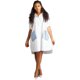 thumbnail image 5 of Vestido camisero de manga larga de otoño para mujer, vestido tipo blusa con botones y cuello vuelto, ropa de calle, vestidos casuales holgados de gran tamaño con bolsillos, 5 of 5