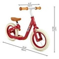 thumbnail image 6 of Hape Get Up & Go Learn to Ride Balance Bike in Red, Toddler & Kids, 6 of 9