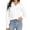 White, variant on WTXUE Button Down Shirts for Women Long Sleeve Shirts Womens Long Sleeve Tops Collared V Neck Shirts Lightweight Sweatshirt 2024 Fall Fashion Clothes Work Tops for Women Tunic Tops Women Blouses Red S