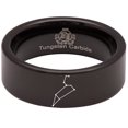 thumbnail image 5 of Leo Constellation Tungsten Carbide Ring, 5 of 9