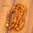 thumbnail image 6 of Amberalia Set of Amber Necklace 13" (33cm) ands Amber Bracelet 5.5" (14cm) Genuine Baltic Amber, Lab Tested Polish Cognac, 6 of 6