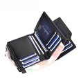thumbnail image 3 of Wallet Women's Short Multi-Card Fashion Small Wallet Zipper Coin Purse, 3 of 6