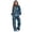 Camouflage Blue Black, variant on Abstract Geometry Leopard Print Women's 2 Piece Outfits Lounge Set Loose Fit Turtleneck Sweatshirt Wide Leg Sweatpants Set Sweatsuit Comfortable Tracksuit, L