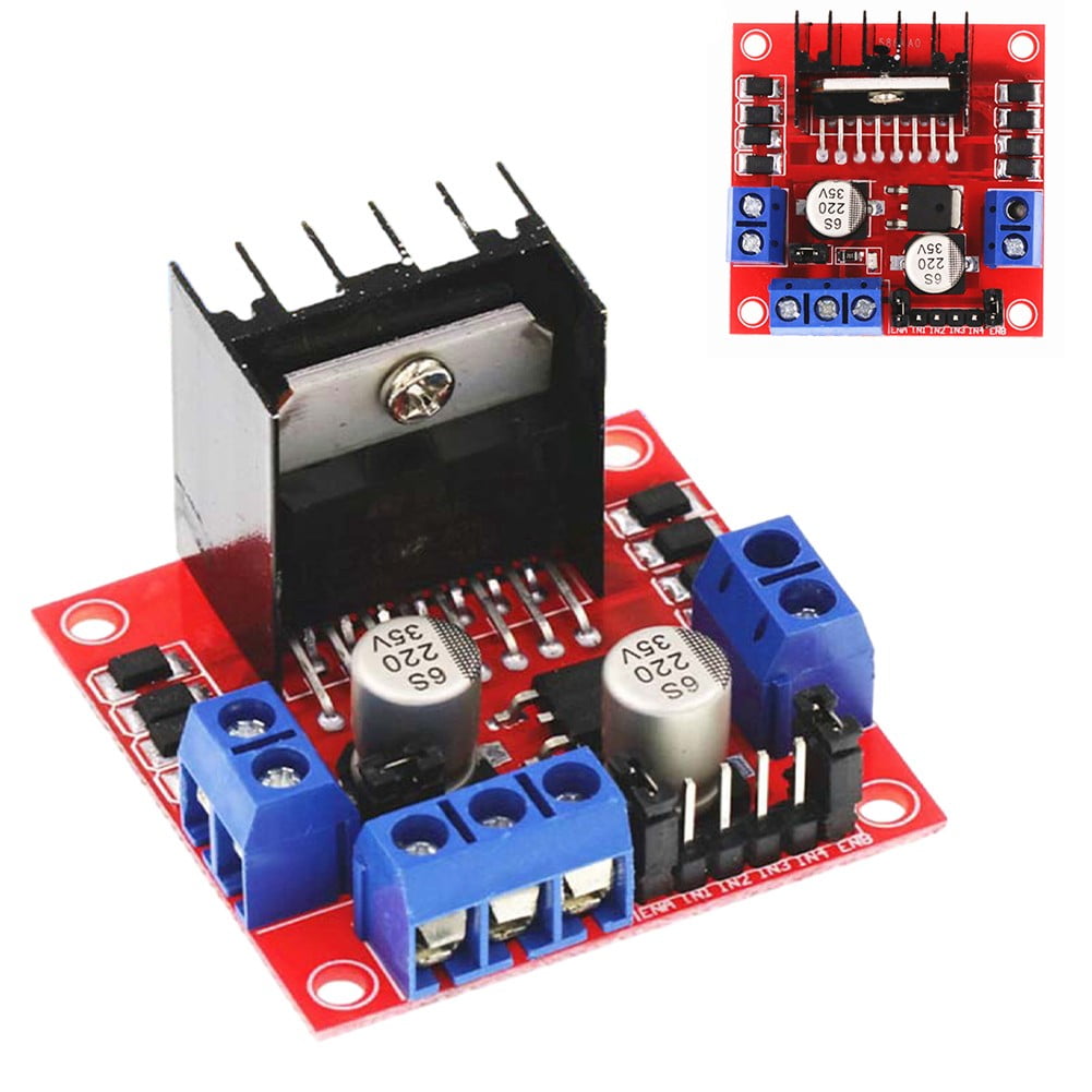 Modulo Driver Motore Passo Passo L298N Dual H-Bridge - Per Raspberry Pi ...