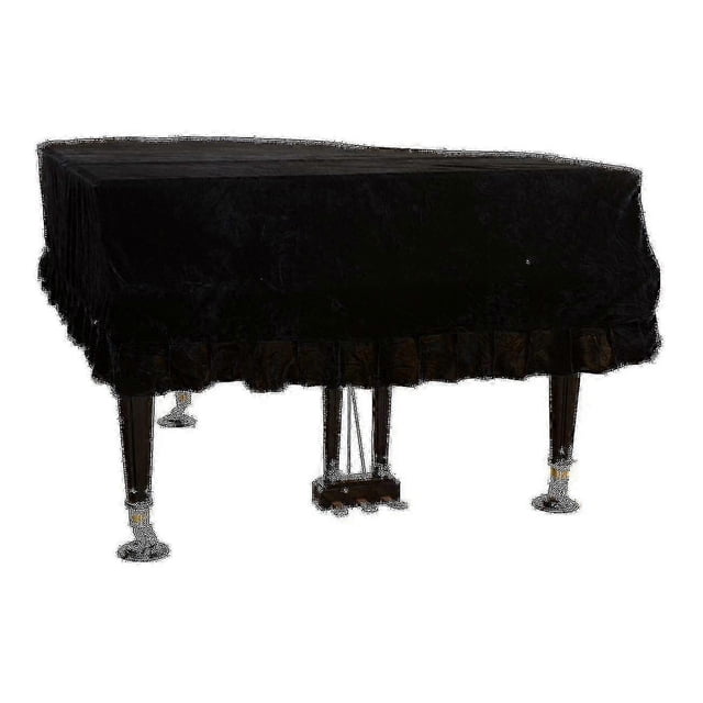 Funda de terciopelo para piano de cola, antiestática y antiadherente, Ash-hao p20241126245