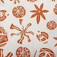 thumbnail image 2 of Simply Daisy Fossil Formation Outdoor Pillow, Orange, 16 in x 16 in, 2 of 5