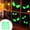 Green-B, variant on Halloween Glow in The Dark Ghost Eye Stickers - Self-Adhesive Window Wall Decals, Indoor Outdoor Glowing Party Decor for Yard, Wall, Home Decoration