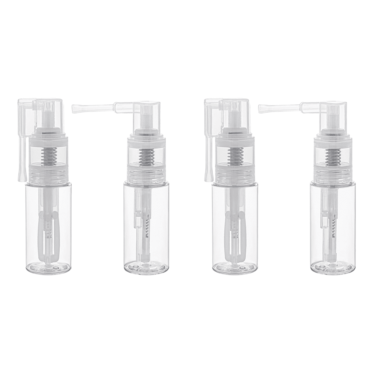 4 Pcs Glitter Duster Sprayer Transparent Craft Glitter -Bottle Empty Multi-Purpose Empty Plastic -Bottle 50ml
