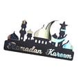 thumbnail image 4 of Lipstore Ramadan Kareem Calendar Desktop Decoration Lightweight Mosque and Moon Shape Small, 4 of 8